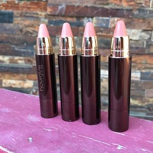 Bundle of Hourglass nude lipsticks Shades: 1-2-3-4